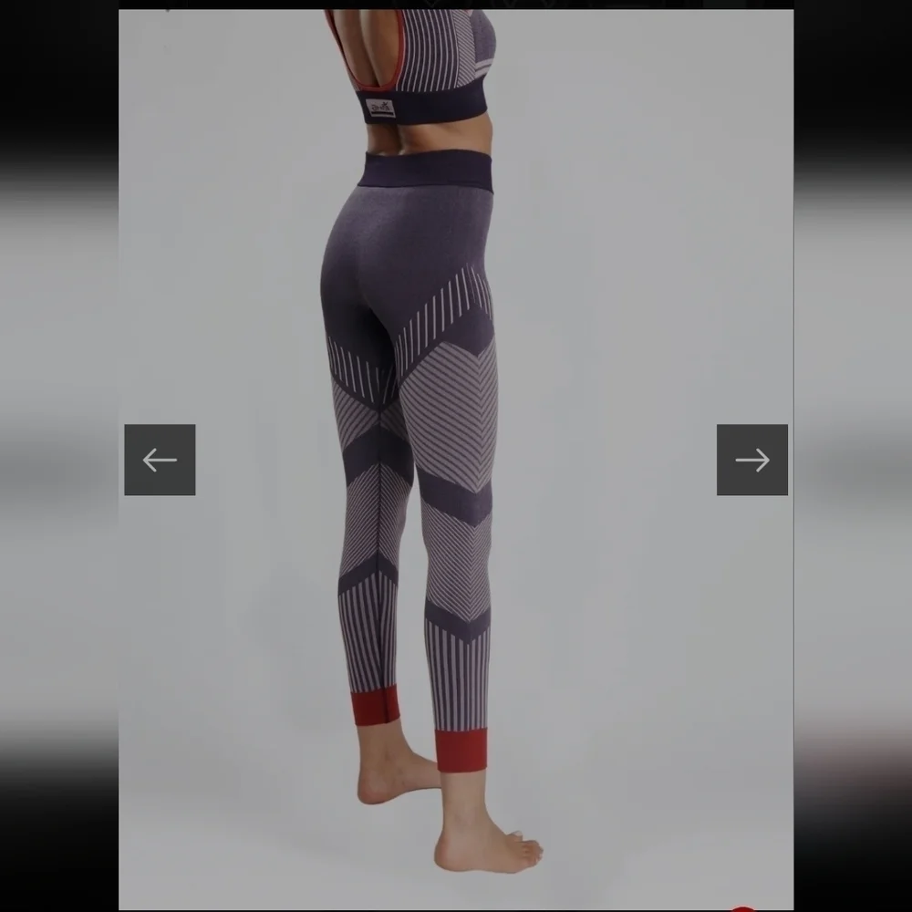 Awakened Heart & Mind AHM High Waist Flow Legging. Color Heather Navy. Size Smal